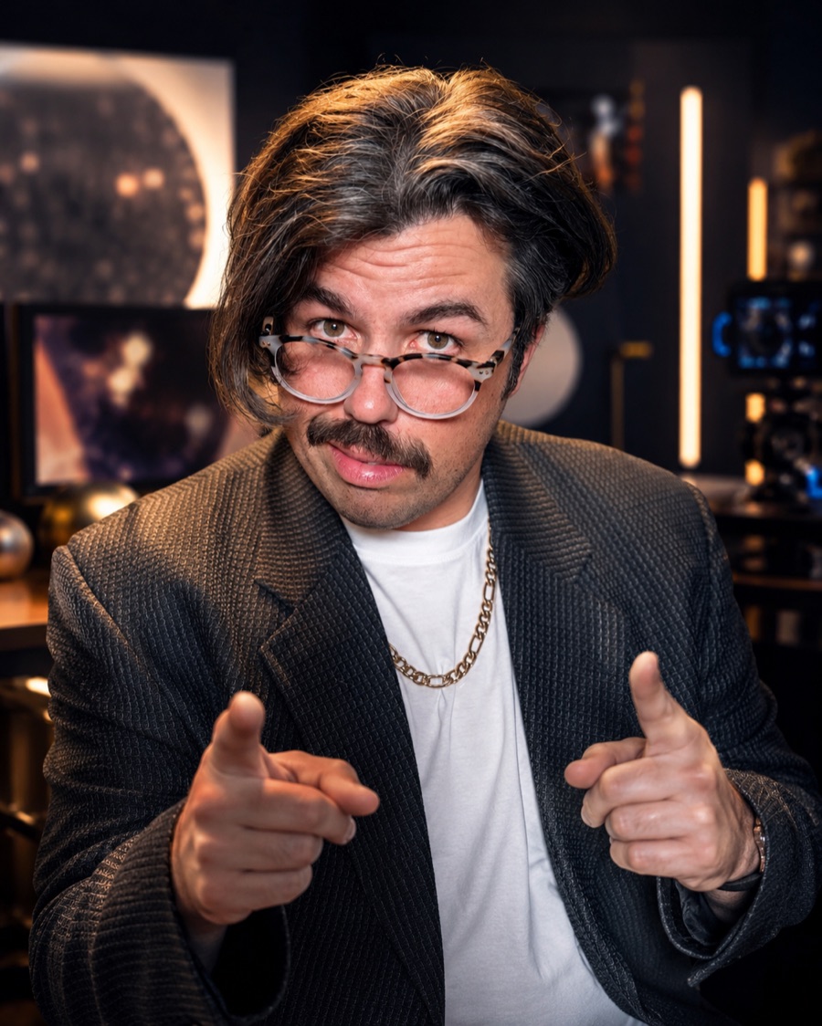 Check Mate, AI guru, pointing at you